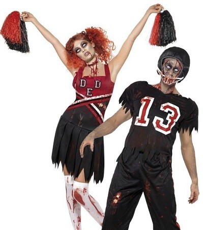 Zombie Halloween Costumes for Couples